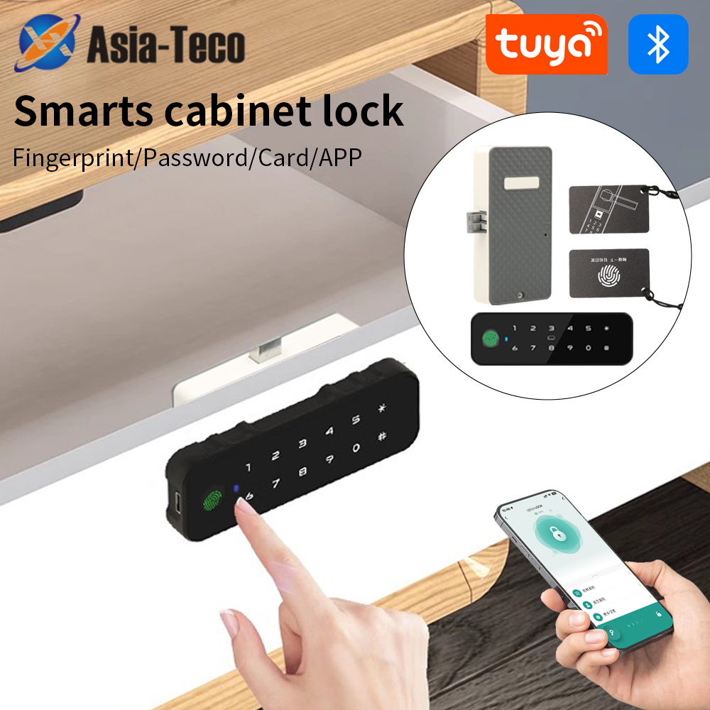 Furniture Hardware Manufacturer - Tuya Bluetooth Smart Houten Kast Vingerafdrukslot