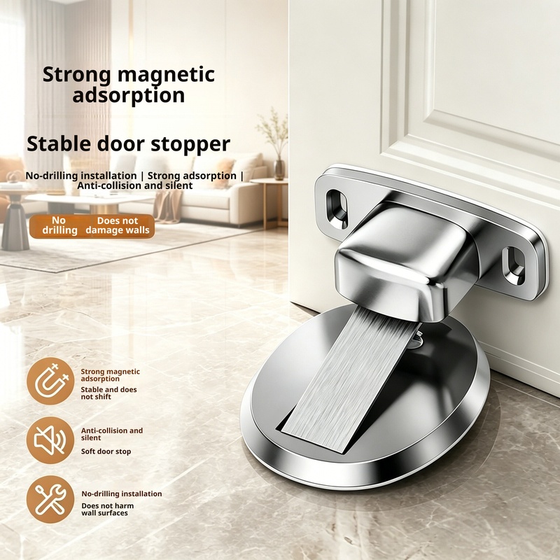 Furniture Hardware Lowes - Meubelbeslag, onopvallende deurstopper – geen boren