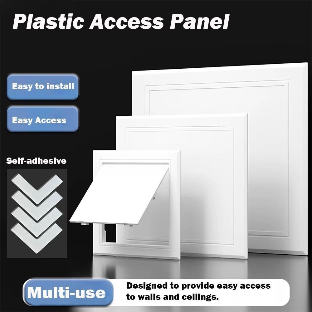Furniture Hardware Fitting - Mew White Toegangspaneeldeur Kunststof Zelfklevend Inspectiegat