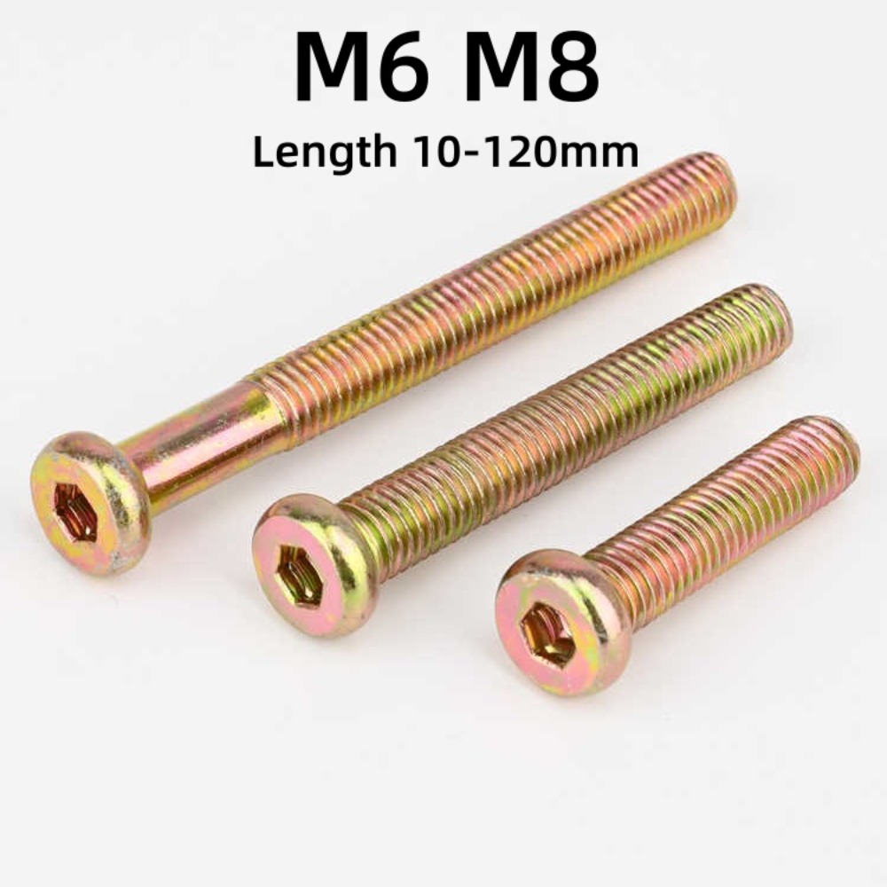 Furniture Hardware Lowes - M6 M8 Hex Socket Ronde Platte