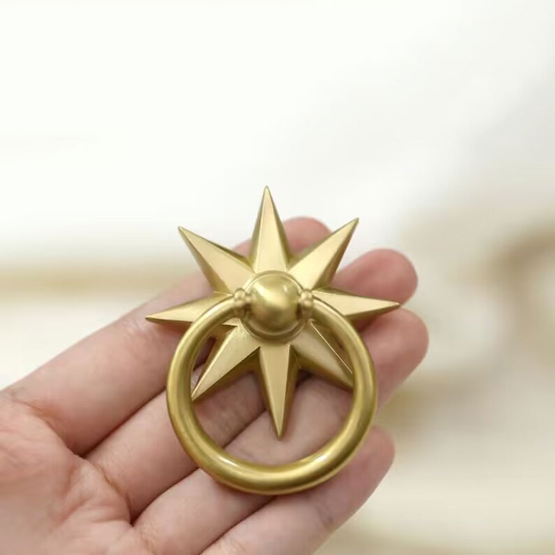 Furniture Hardware Drop Pulls - Massief Messing Drop Ringen Kast Handgrepen