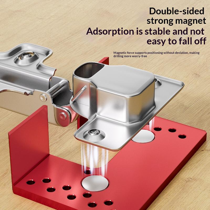 Furniture Hardware Fitting - Magnetische kastscharnierafstandhouder 2mm kierenuitlijningsgereedschap hoge nauwkeurigheid