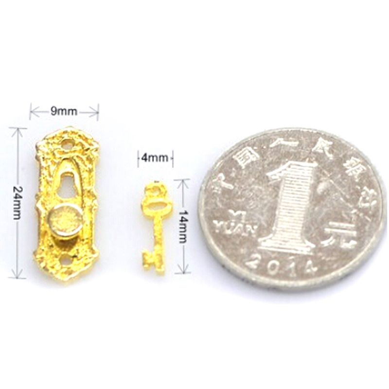 1:12 4 STKS Metalen Deurkloppe - Furniture Hardware Fitting recensie en prijs