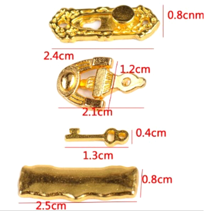 1:12 4 STKS Metalen Deurkloppe - Furniture Hardware Fitting recensie en prijs