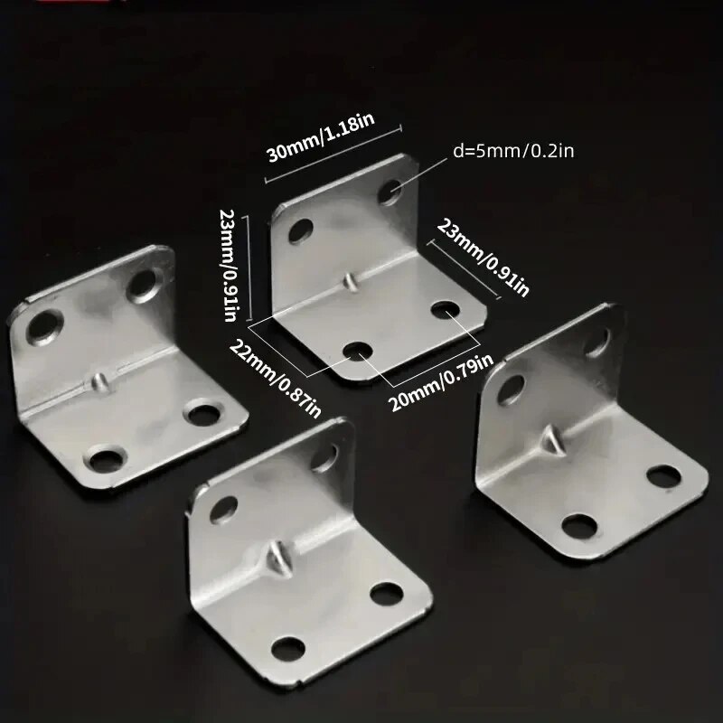 20 stuks hoekijzeren bordtafel - Cabinet Hinge Overlay recensie en prijs