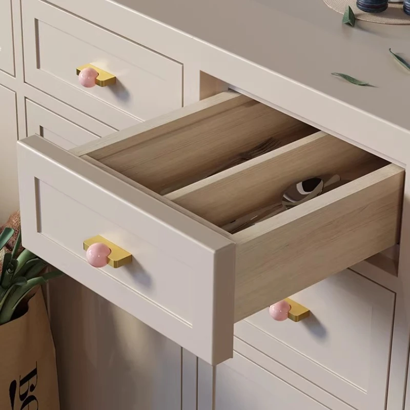 Witte kristallen bol + messing - Furniture Hardware Drop Pulls recensie en prijs