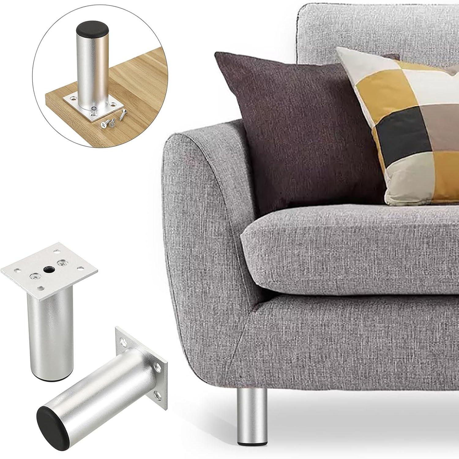 4 stuks roestvrijstalen meubel - Cabinet Hinge Overlay recensie en prijs
