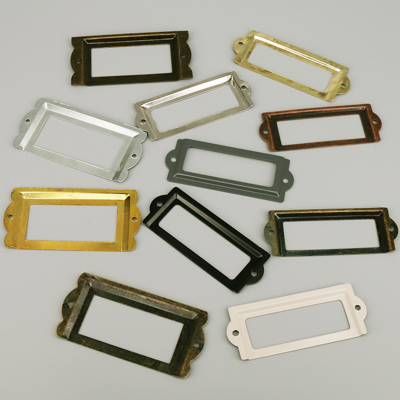 4 STKS Antiek Ijzeren Tag Labe - Furniture Hardware Names recensie en prijs