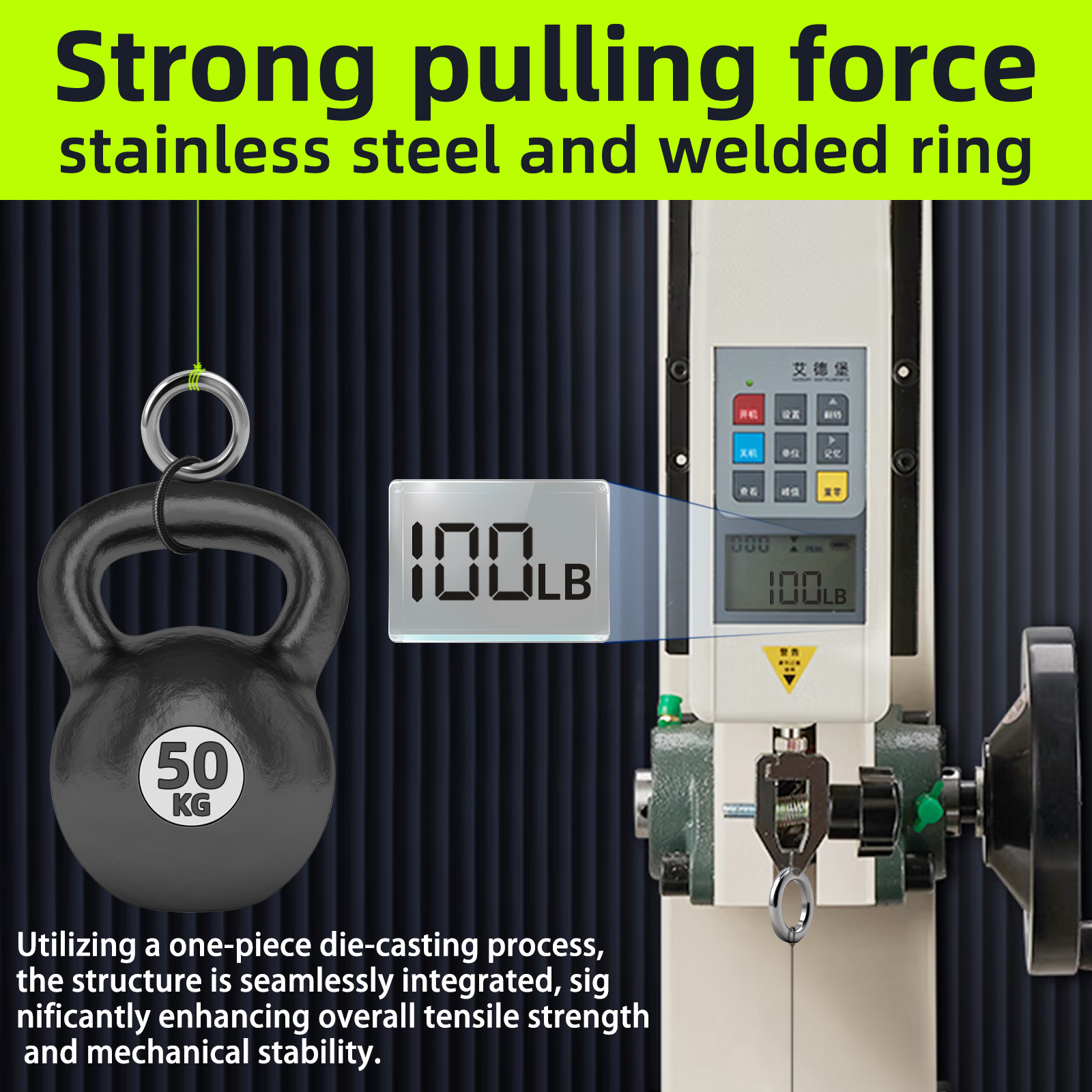 9KM Solid Ring Fishing 50 stuk - Furniture Hardware Jig recensie en prijs