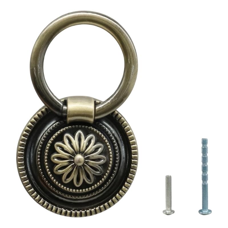 Set 6 antieke bronzen drop pul - Furniture Hardware Drop Pulls recensie en prijs